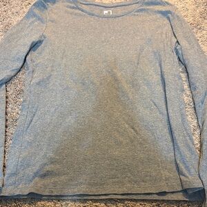 JCPenney Blue Long Sleeve Tee